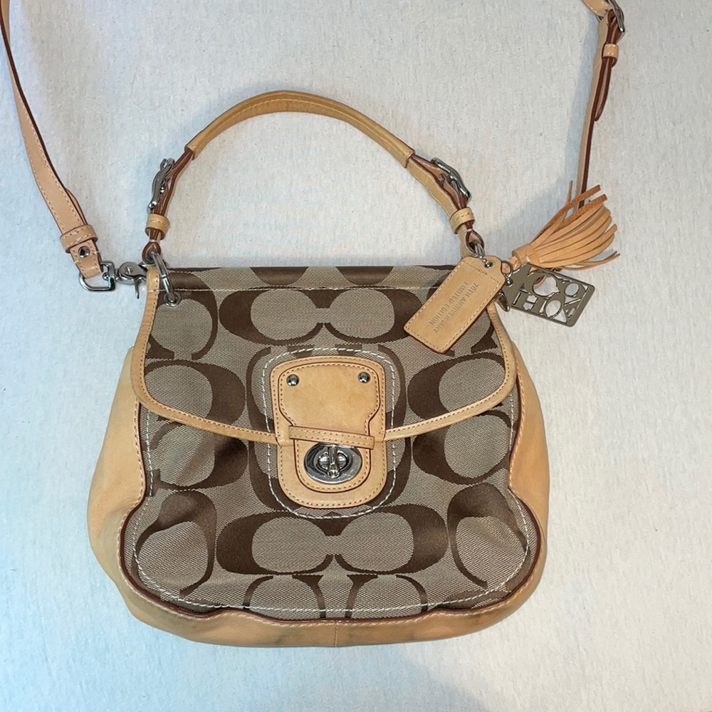 LIMITED EDITION COACH CROSSBODY PURSE